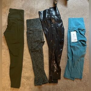 Lot of 4 Athleta leggings size small. Some NWT, some used gently, some NWOT.